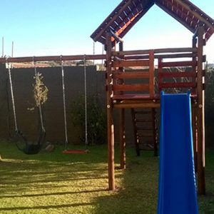 Wooden Jungle Gym